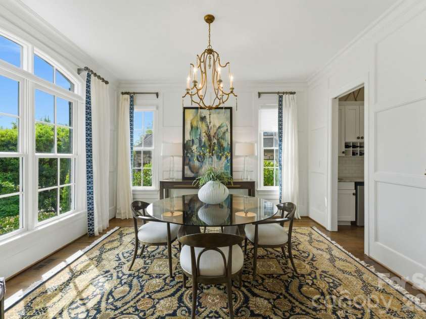 1605 Arborfield Commons Court, Matthews, NC 28105.  MLS# CAR4367073, YatesRealty ID 12740. Dining Room  