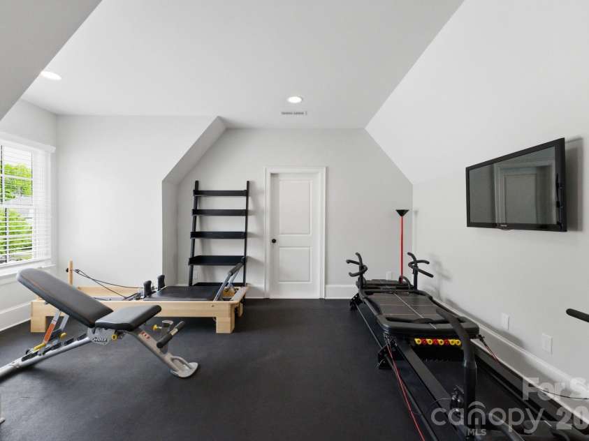 1605 Arborfield Commons Court, Matthews, NC 28105.  MLS# CAR4367073, YatesRealty ID 12740. Exercise Room 