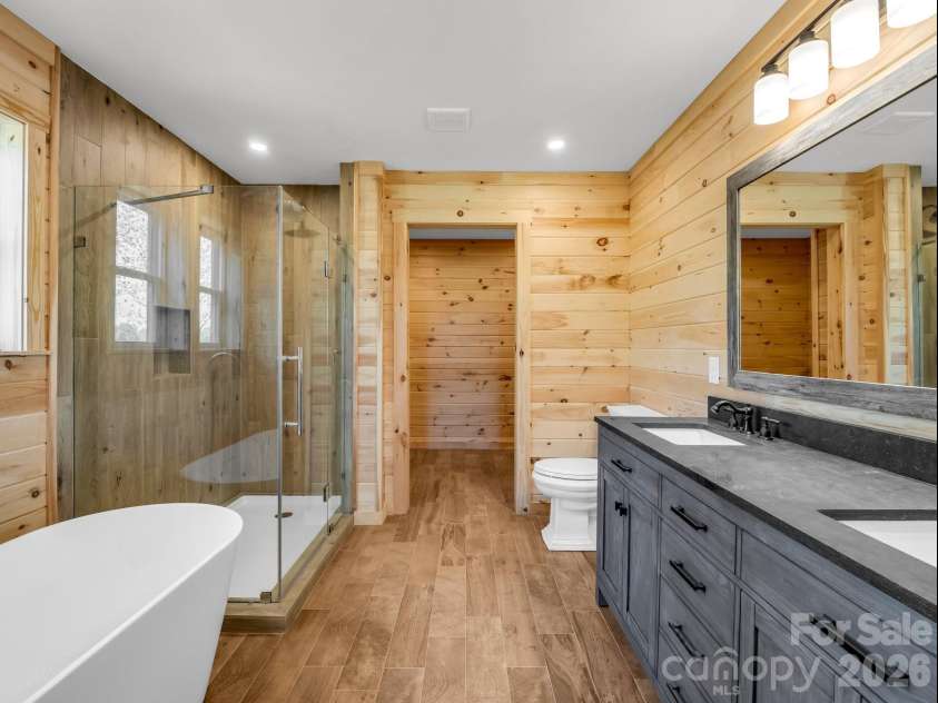1480 Airport Road, Rutherfordton, NC 28139.  MLS# CAR4335521, YatesRealty ID 12748. Main Bedroom Bathroom