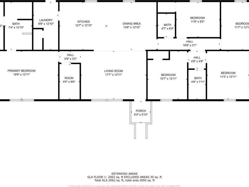 2154 Withers Drive, Maiden, NC 28650.  MLS# CAR4240580, YatesRealty ID 12749. 