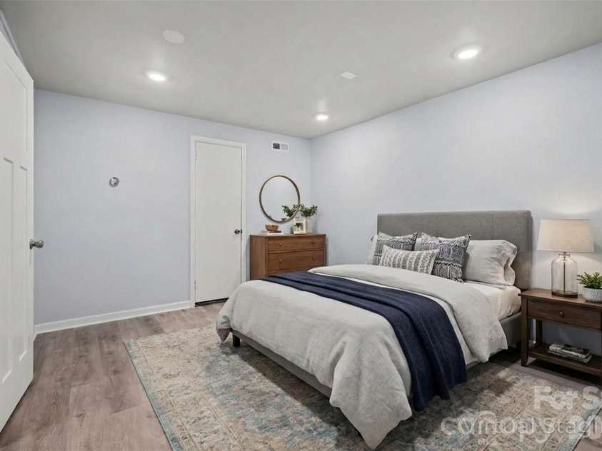 2617 Shady Lane Avenue, Concord, NC 28027.  MLS# CAR4369396, YatesRealty ID 12751. 2nd level apartment bedroom 