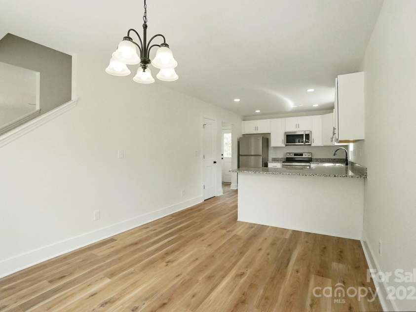 74 Snyder Court, Concord, NC 28025.  MLS# CAR4245224, YatesRealty ID 12753. Kitchen & Dining Room