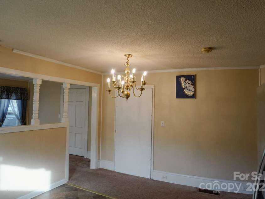486 Main Street, Forest City, NC 28043.  MLS# CAR4224432, YatesRealty ID 1276. Main dining area