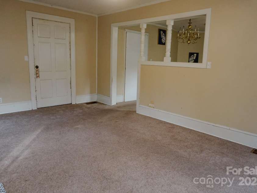 486 Main Street, Forest City, NC 28043.  MLS# CAR4224432, YatesRealty ID 1276. Main living room