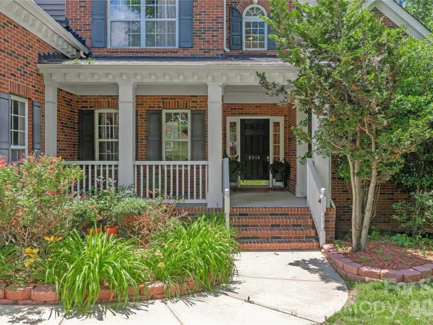 8914 Landsdowne Avenue, Harrisburg, NC 28075.  MLS# CAR4259422, YatesRealty ID 1276. Patio to entryway