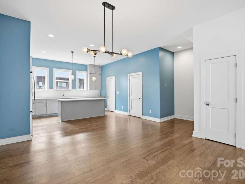 1207 36th Street, Charlotte, NC 28205.  MLS# CAR4398138, YatesRealty ID 12760. Dining Area (open floor plan)