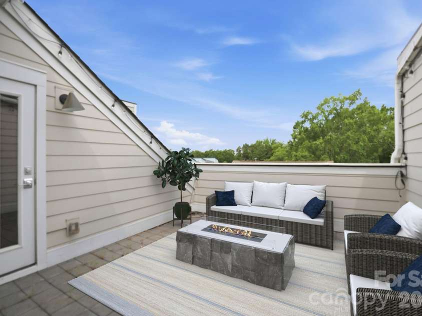 1207 36th Street, Charlotte, NC 28205.  MLS# CAR4398138, YatesRealty ID 12760. Virtually Staged