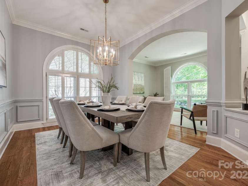 4340 Sequoia Red Lane, Charlotte, NC 28226.  MLS# CAR4233979, YatesRealty ID 12760. Dining Room / Open foyer living room