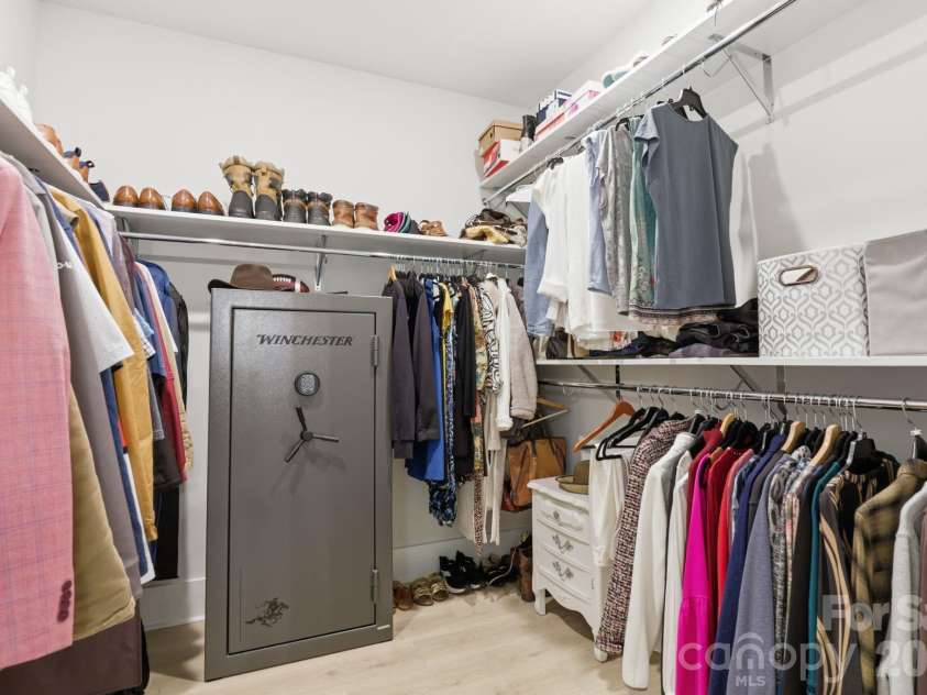 420 Stillwater Road, Troutman, NC 28166.  MLS# CAR4368989, YatesRealty ID 12771. Primary Closet 