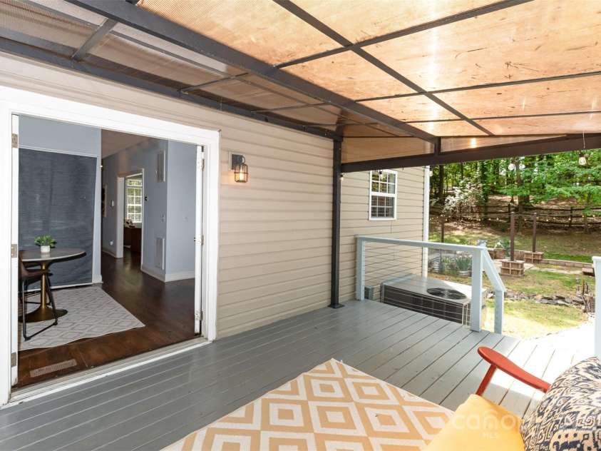 3004 Point Clear Drive, Tega Cay, SC 29708.  MLS# CAR4249209, YatesRealty ID 12772. Deck with pergola