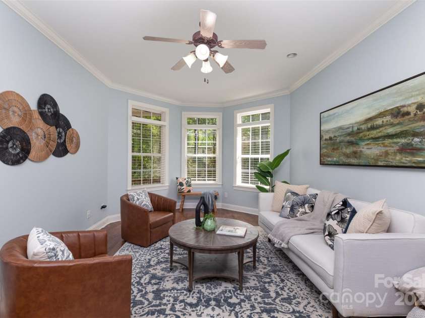 3004 Point Clear Drive, Tega Cay, SC 29708.  MLS# CAR4249209, YatesRealty ID 12772. Living room