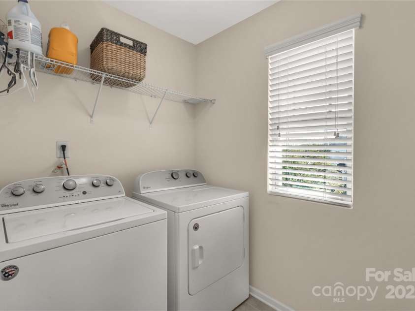 1519 Arcadia Bluff Drive, York, SC 29745.  MLS# CAR4237342, YatesRealty ID 12782. Upstairs laundry.