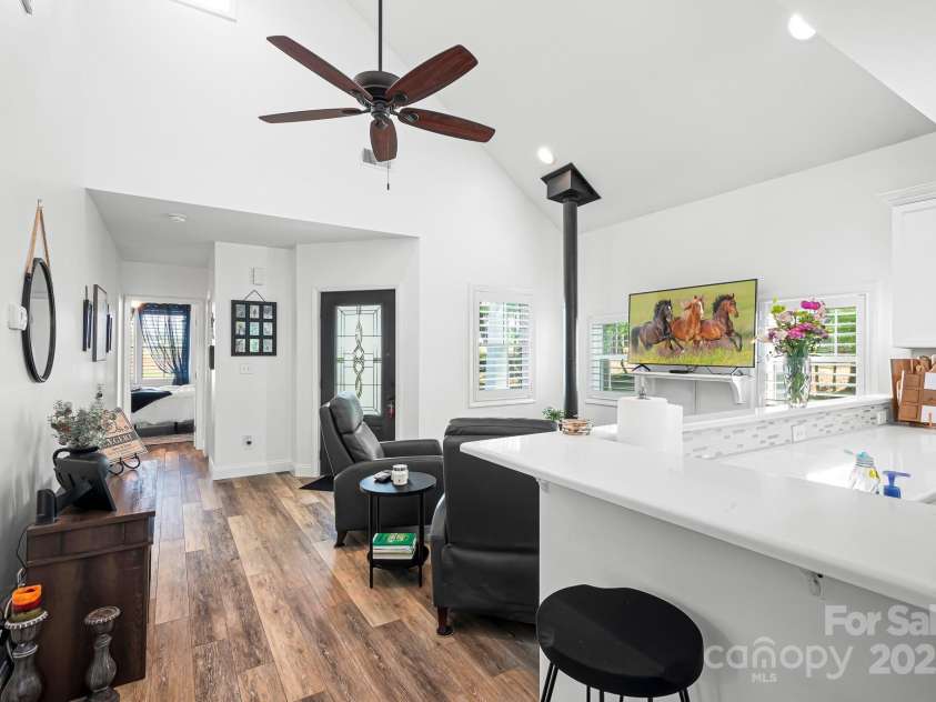 720 Cricket Lane, Mt Ulla, NC 28125.  MLS# CAR4254879, YatesRealty ID 12785. Bar in Open area
