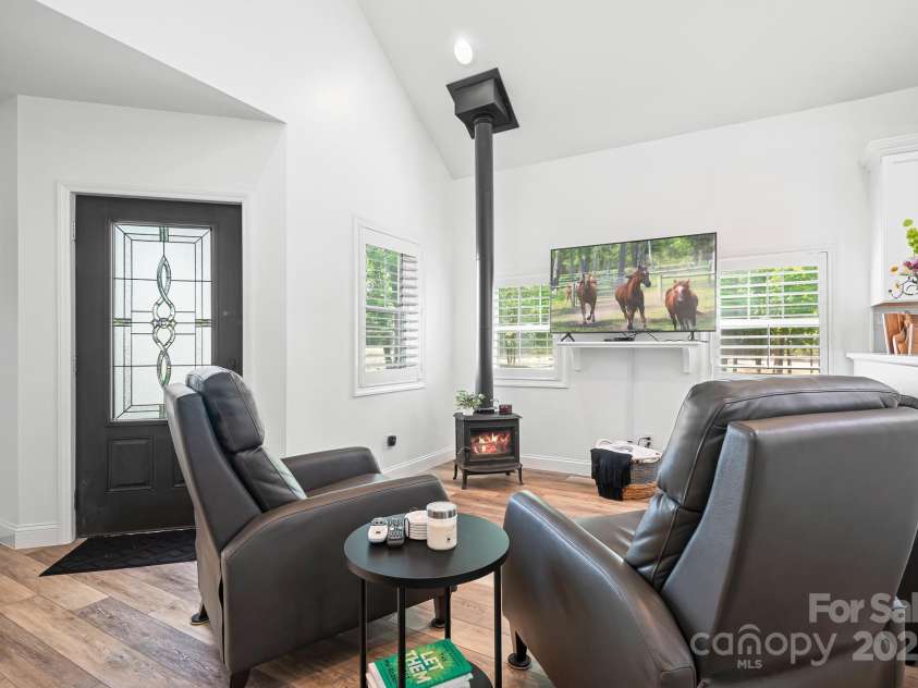 720 Cricket Lane, Mt Ulla, NC 28125.  MLS# CAR4254879, YatesRealty ID 12785. Family room