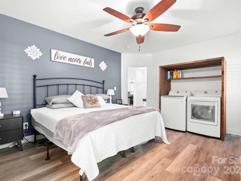 720 Cricket Lane, Mt Ulla, NC 28125.  MLS# CAR4254879, YatesRealty ID 12785. Primary with w/d, which can be moved if desired