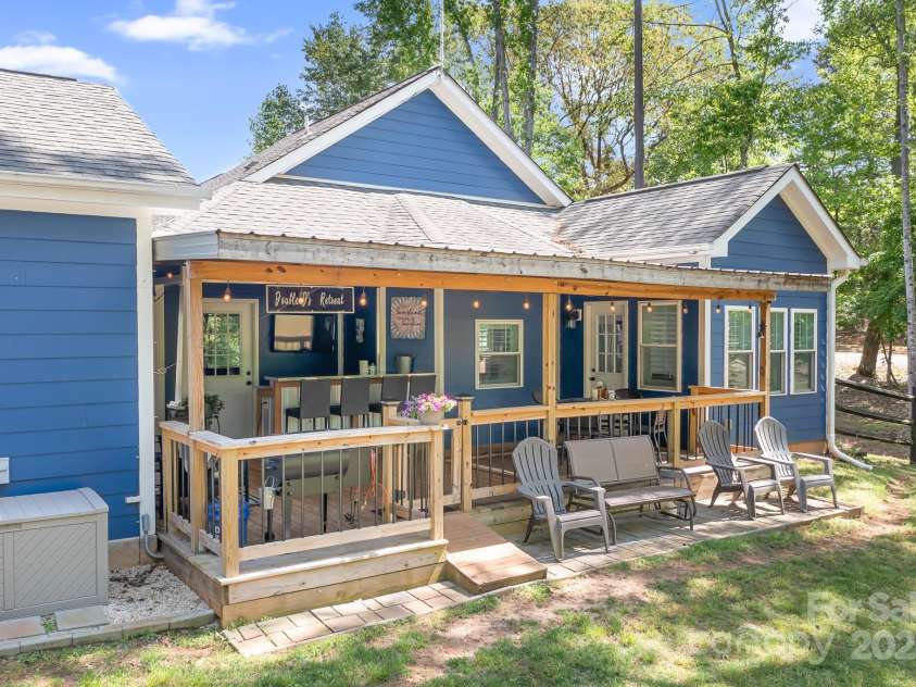 720 Cricket Lane, Mt Ulla, NC 28125.  MLS# CAR4254879, YatesRealty ID 12785. Rear view