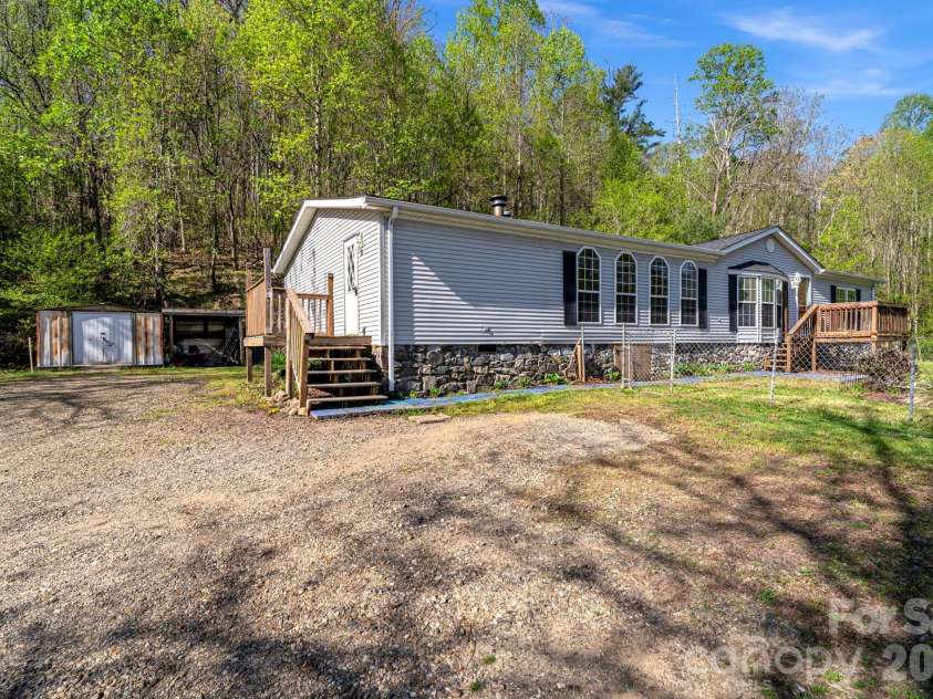 36 Tyler Cove, Alexander, NC 28701.  MLS# CAR4343099, YatesRealty ID 12786. Exterior -Side