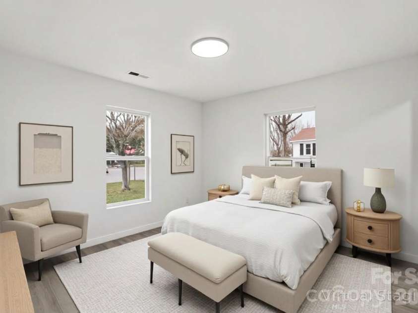 512 3rd Street, Stanley, NC 28164.  MLS# CAR4356031, YatesRealty ID 12800. Primary Bedroom