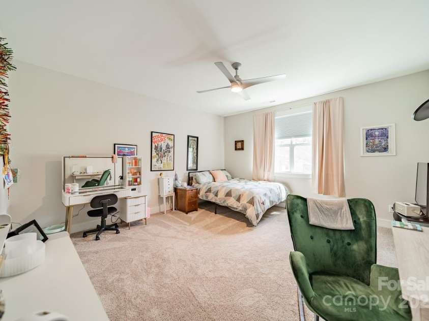 5006 Whitman Avenue, Matthews, NC 28105.  MLS# CAR4237851, YatesRealty ID 12807. Upper level bedroom 2