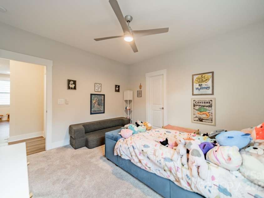 5006 Whitman Avenue, Matthews, NC 28105.  MLS# CAR4237851, YatesRealty ID 12807. Upper level bedroom 4