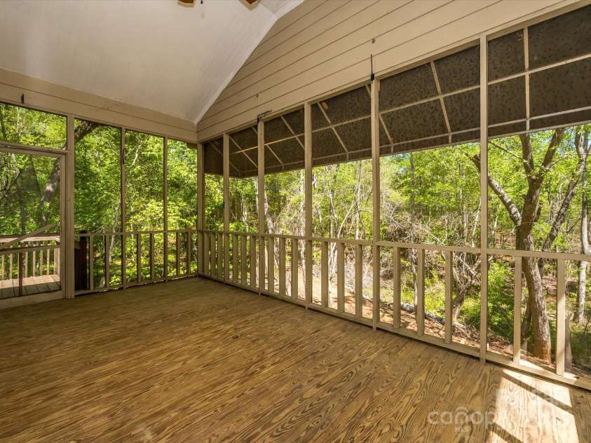 1448-1 New Prospect Church Road, Shelby, NC 28150.  MLS# CAR4309111, YatesRealty ID 12811. Screened Rear Porch