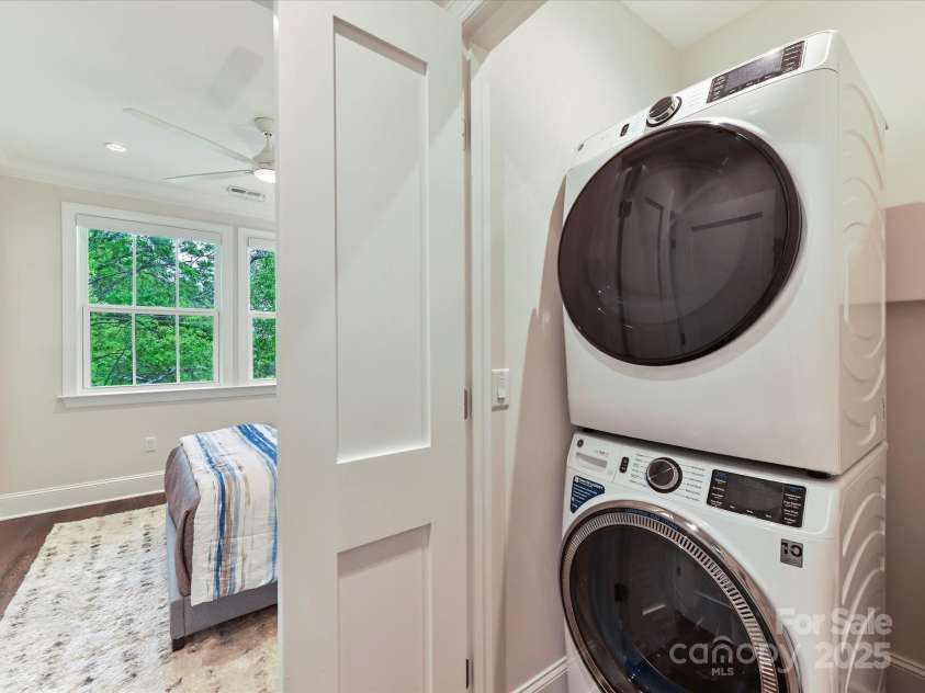 3064 Selwyn Avenue, Charlotte, NC 28209.  MLS# CAR4247196, YatesRealty ID 12817. Laundry closet