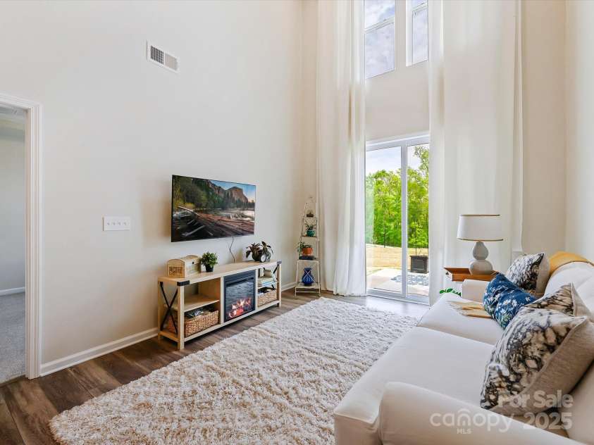 3813 Amalia Place, Indian Land, SC 29707.  MLS# CAR4246224, YatesRealty ID 12822. Luxury Vinyl Flooring continues through the Entry, Kitchen & Living Room areas.