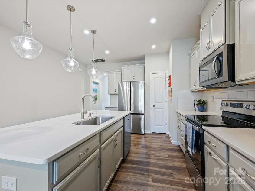 3813 Amalia Place, Indian Land, SC 29707.  MLS# CAR4246224, YatesRealty ID 12822. Newer French Door Refrigerator is to convey.