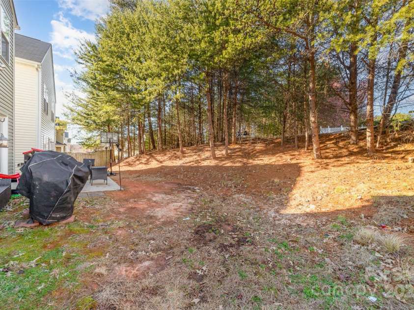 8411 Washoe Pine Lane, Charlotte, NC 28215.  MLS# CAR4219502, YatesRealty ID 12824. Back yard 3