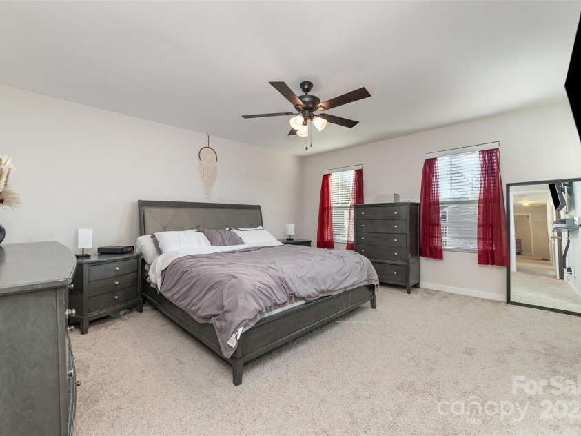 8411 Washoe Pine Lane, Charlotte, NC 28215.  MLS# CAR4219502, YatesRealty ID 12824. Primary bedroom 2