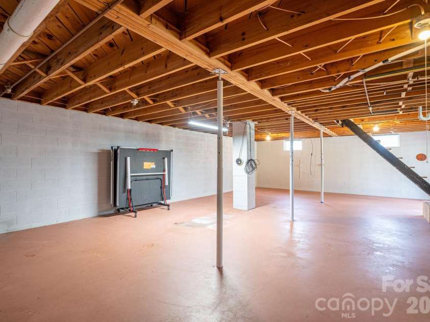 202 Clark Street, Morganton, NC 28655.  MLS# CAR4361129, YatesRealty ID 12835. Basement View 1