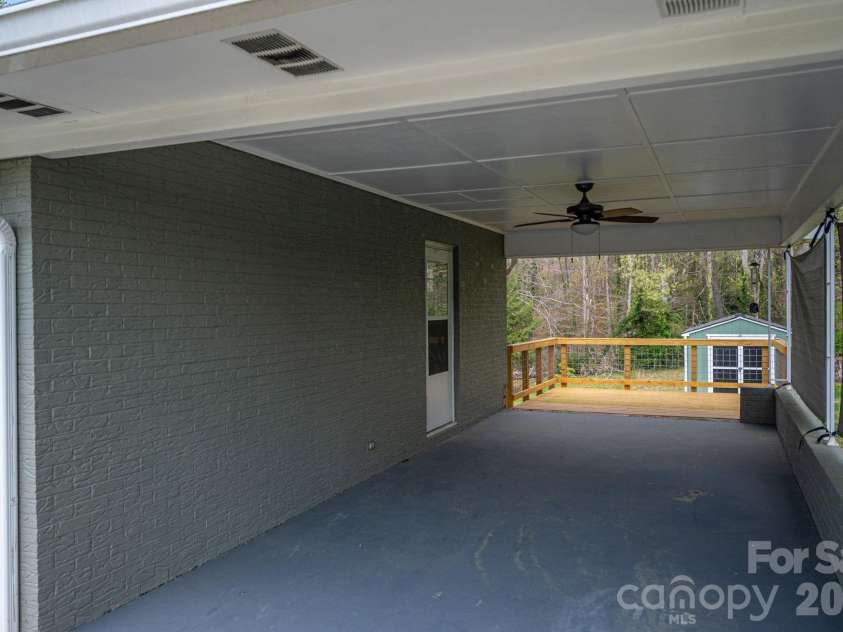 202 Clark Street, Morganton, NC 28655.  MLS# CAR4361129, YatesRealty ID 12835. Carport