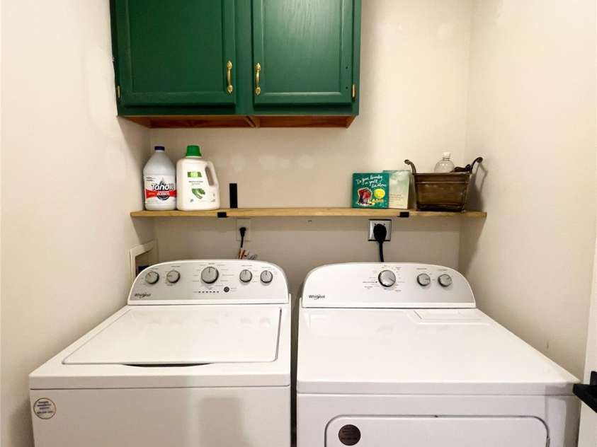 805 Reems Creek Road, Weaverville, NC 28787.  MLS# CAR4206802, YatesRealty ID 12835. Laundry room located on main floor just down from primary suite.