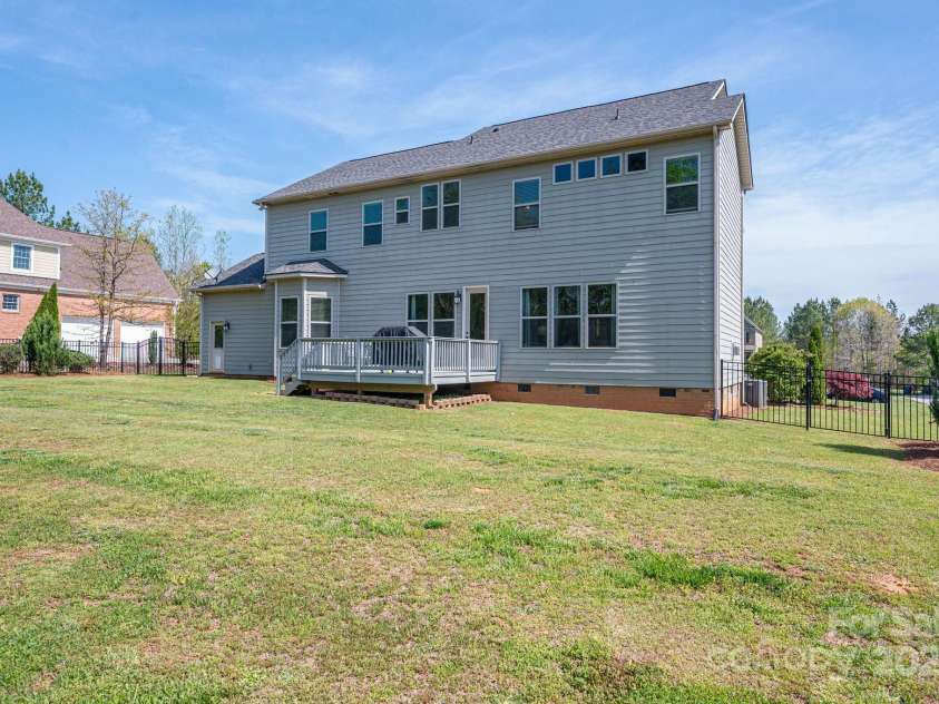 6352 Willow Farm Drive, Denver, NC 28037.  MLS# CAR4244806, YatesRealty ID 12836. Back view