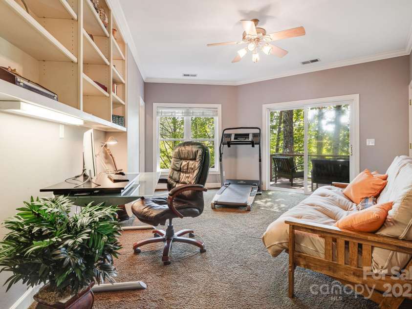 91 Island View Court, Mill Spring, NC 28756.  MLS# CAR4183479, YatesRealty ID 12838. Office 1 primary wing