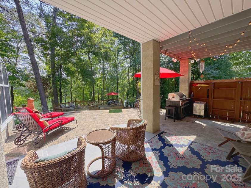 91 Island View Court, Mill Spring, NC 28756.  MLS# CAR4183479, YatesRealty ID 12838. South lanai