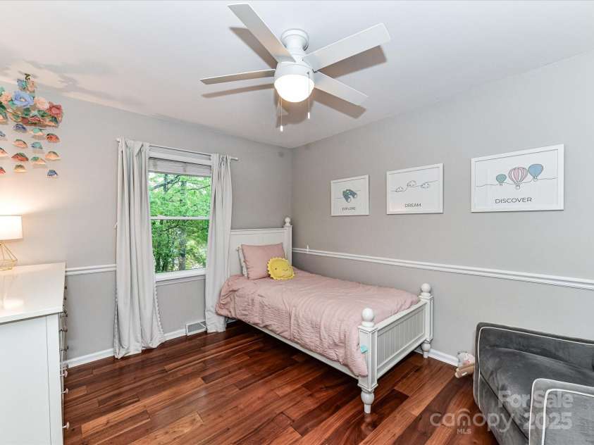 5043 Hickory Lake Lane, Matthews, NC 28105.  MLS# CAR4243807, YatesRealty ID 12839. Bedroom 3