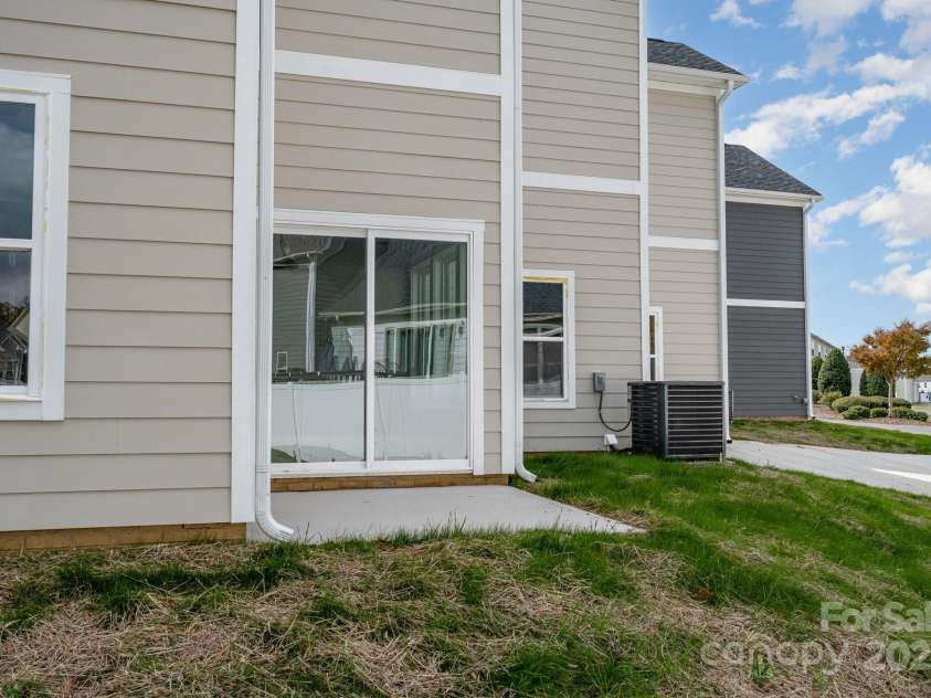 4139 Twenty Grand Drive, Indian Trail, NC 28079.  MLS# CAR4319478, YatesRealty ID 12841. Side patio