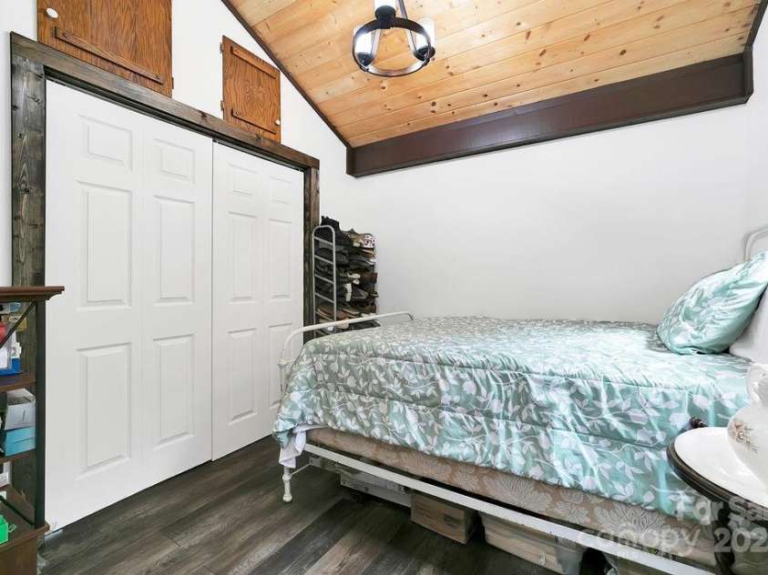 159 Willow Lane, Rosman, NC 28772.  MLS# CAR4247318, YatesRealty ID 12843. Bedroom 1