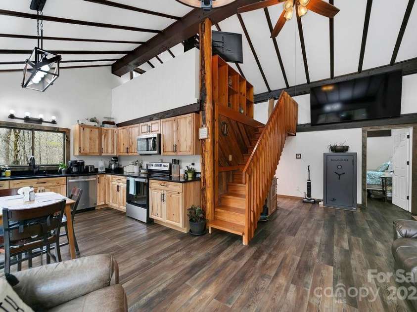 159 Willow Lane, Rosman, NC 28772.  MLS# CAR4247318, YatesRealty ID 12843. Newley Remodeled