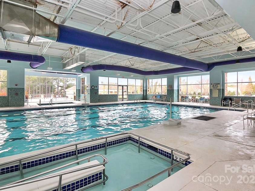 18020 Owl Court, Indian Land, SC 29707.  MLS# CAR4251346, YatesRealty ID 12851. Indoor Pool