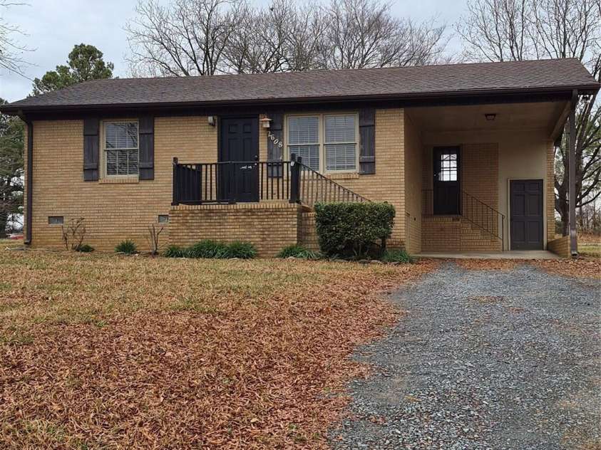 2606 Long Hope Road, Monroe, NC 28112.  MLS# CAR4359733, YatesRealty ID 12855. 