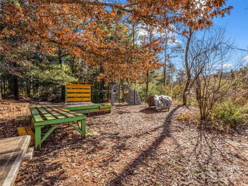 101 Bent Creek Ranch Road, Asheville, NC 28806.  MLS# CAR4318923, YatesRealty ID 12867. Rock wall climbing