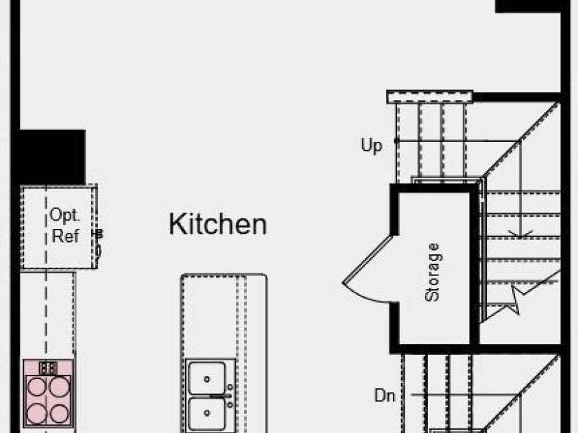 312 Catawba Avenue, Davidson, NC 28036.  MLS# CAR4259115, YatesRealty ID 12871. Main Level Floor Plan - Additional Highlights include: traditional fireplace, gourmet kitchen, shower ledge, first floor bedroom and bath