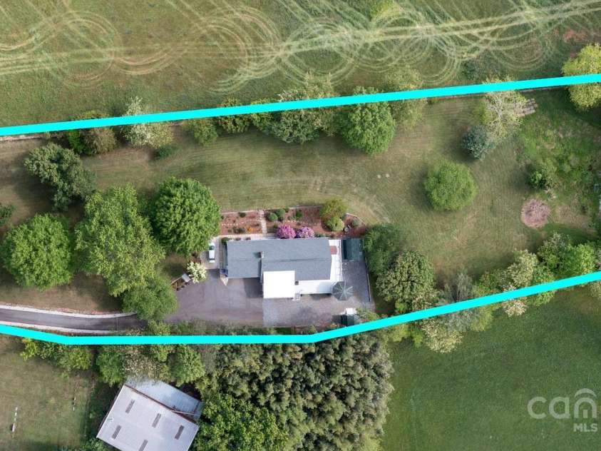 1572 Alexander Road, Leicester, NC 28748.  MLS# CAR4252081, YatesRealty ID 12882. 2.56 Acres plenty of room for spreading out.