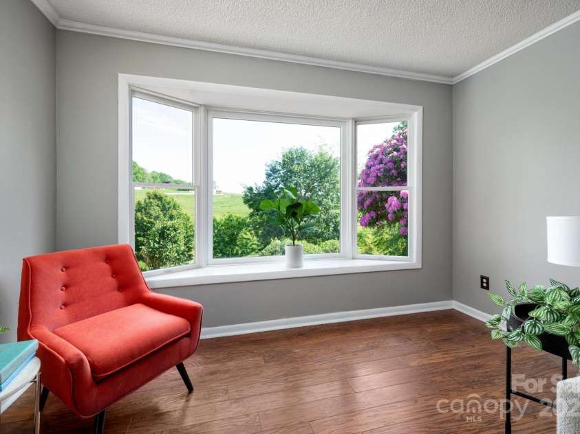 1572 Alexander Road, Leicester, NC 28748.  MLS# CAR4252081, YatesRealty ID 12882. Picture Window with Valley Views