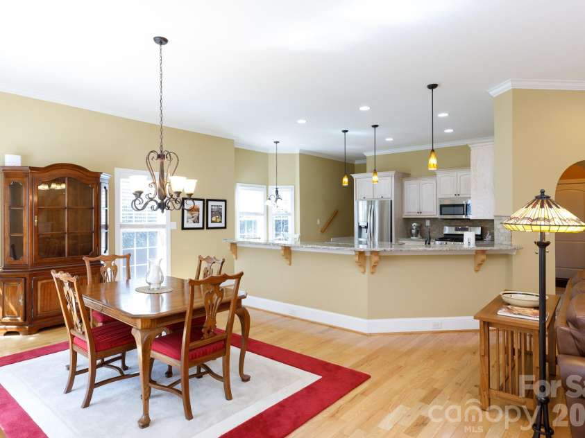 2509 Georgemont Court, Gastonia, NC 28054.  MLS# CAR4359537, YatesRealty ID 12887. Dining 