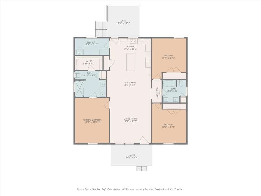 297 Barr Link Road, Mount Pleasant, NC 28124.  MLS# CAR4243604, YatesRealty ID 12887. Floor Plan