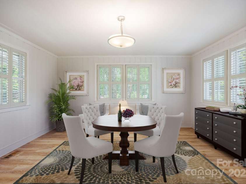 402 Hudson Street, Winnsboro, SC 29180.  MLS# CAR4248158, YatesRealty ID 12891. Keeping Room Virtually Staged