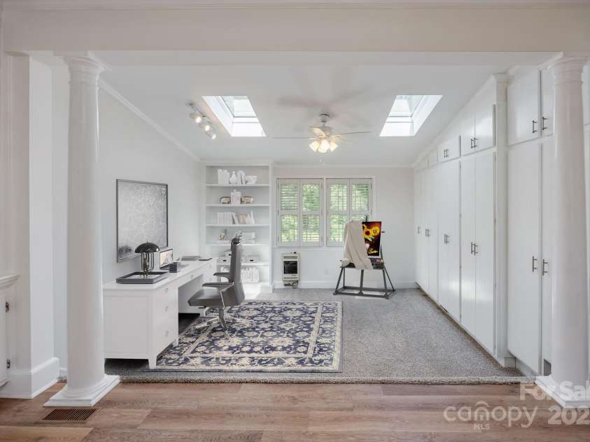 402 Hudson Street, Winnsboro, SC 29180.  MLS# CAR4248158, YatesRealty ID 12891. Sunken Office Virtually Staged